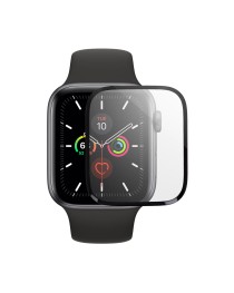 Стъклен протектор DeTech, за Apple Watch, 41mm, 3D Full glue, 0.3mm, Черен - 52715