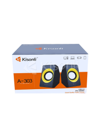 Тонколони, Kisonli, A-303, 2x3W, USB, Различни цветове - 22086