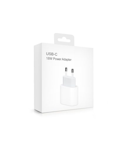 Мрежово зарядно устройство No brand, iPhone 11 Pro, 1xType-C PD, 5V/3.0A, Бял - 14989