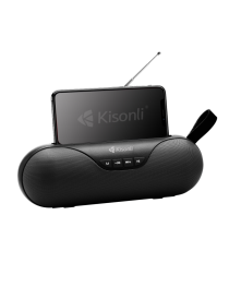 Тонколона Kisonli KS-1992, Bluetooth, USB, SD, FM, Черен - 22122