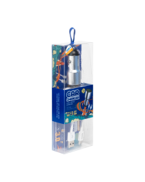 Зарядно устройство за кола Yookie PC4, Quick Charge 3.0, 2xUSB, С Lightning кабел, Различни цветове - 40144