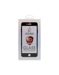 Стъклен протектор DeTech, за iPhone 12 Mini, 5D Full Glue, 0.3mm, Черен - 52646