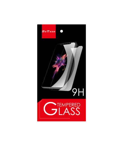 Стъклен протектор DeTech, за iPhone 12 Pro Max, 0.3mm, Прозрачен - 52650