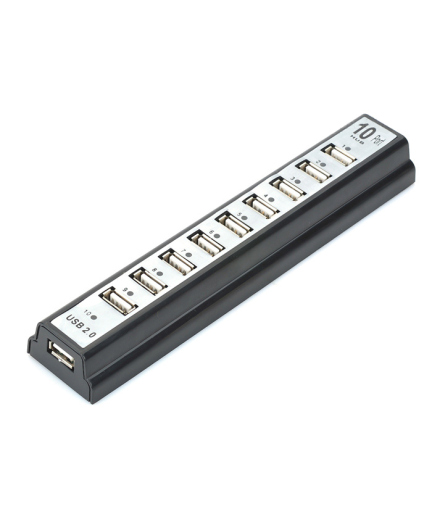 USB хъб No Brand, USB 2.0, 10 Порта, Различни цветове - 12061