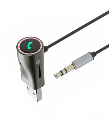 Bluetooth аудио приемник Earldom ET-M65, 3.5mm, Micro SD, Черен – 17717