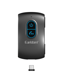 Bluetooth аудио приемник Earldom ET-M69, 3.5mm, Micro SD, Черен – 17714