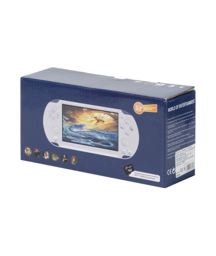 Преносима игрова конзола No brand X9-S Plus, 5.1", 10000 Вградени игри, Черен - 13040