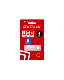 USB Флаш памет DeTech, 4GB, USB 3.0  - 62045