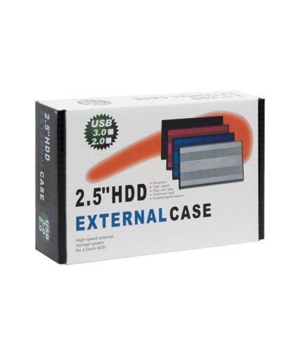 Алуминиева кутия за хард диск No brand 2.5", SATA - 17018