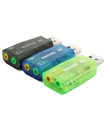 Звукова карта No brand, USB 5.1, 3D sound  - 17009