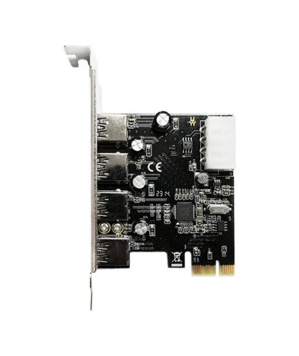 Платка PCI-E към USB 3.0 4 port, No Brand -17472