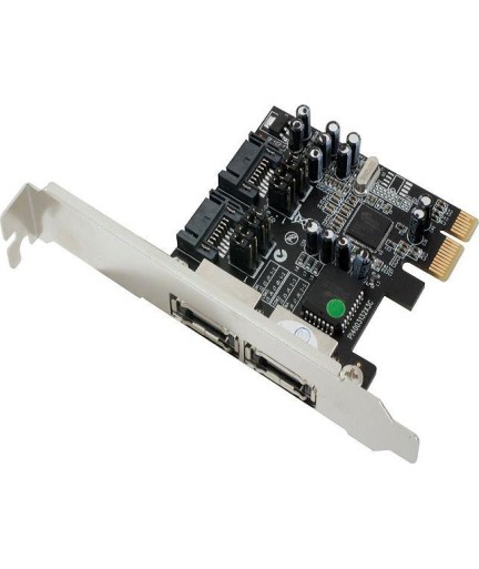 Платка eSATA и SATA PCIe Adapter Card No brand -17476