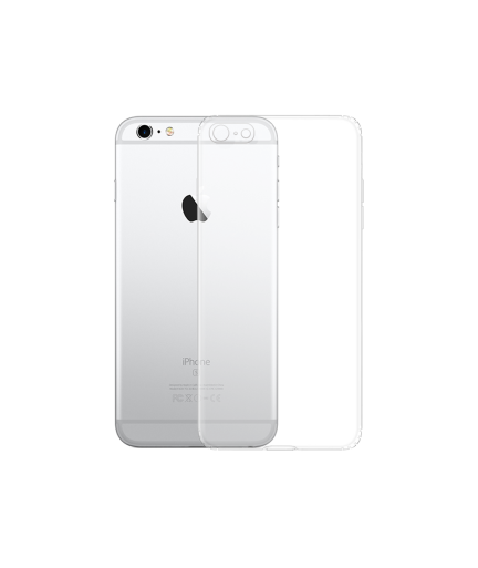 Силиконов гръб No brand, За Apple iPhone 6 Plus, Прозрачен - 51607
