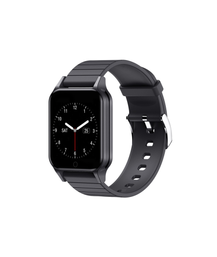 Смарт часовник No brand T96, 33mm, Bluetooth, IP67, Черен - 73033