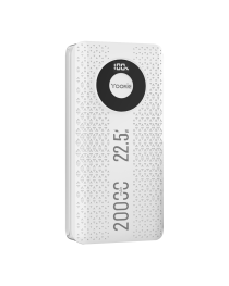 Преносима батерия Yookie YO12, 20000mAh, 22.5W, Бял - 87061