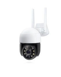 Смарт охранителна камера No brand PST-C18B-3MP, 3.0Mp, PTZ, Външен монтаж, Wi-Fi, Tuya Smart, Бял - 91027