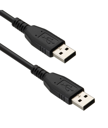 Кабел DeTech USB - USB M,  HQ 1.5m - 18034