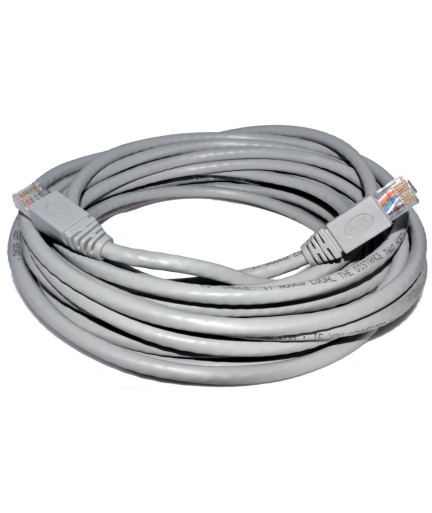 Кабел DeTech LAN - LAN, CAT 5 24AWG, 30m -18095