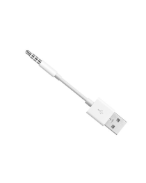 Кабел USB - 3.5mm Аудио, DeTech, 10см  - 18238