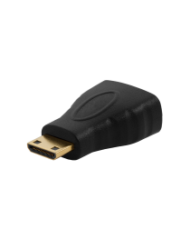 Преходник No brand, HDMI F към Mini HDMI, Черен - 17128