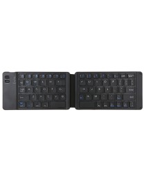 Клавиатура No brand K018, Сгъваема, Bluetooth, Черен - 6179