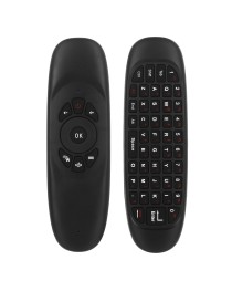 Универсално дистанционно No brand C120, Air mouse, USB 2.4GHz, Микрофон, Черен - 13052