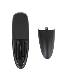 Универсално дистанционно No brand G10, Air mouse, USB 2.4GHz, Микрофон, IR програмируемо, Черен - 13051