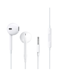Слушалки за мобилни устройства WiWu Earbuds 101, Mикрофон, Бял - 20735