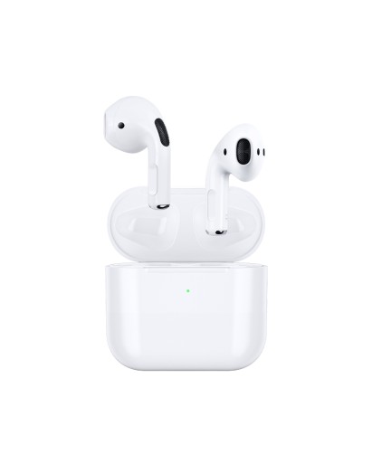 Bluetooth слушалки WiWu Airbuds Lite, Бял – 20728