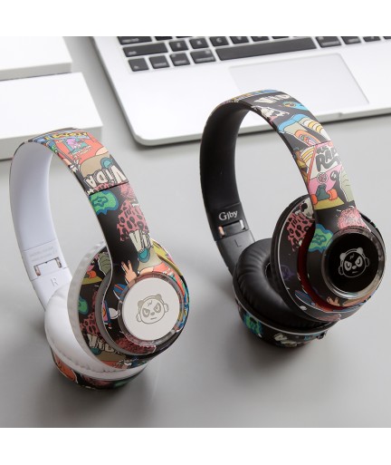 Слушалки с Bluetooth Gjby CA-035, Многоцветен - 20662
