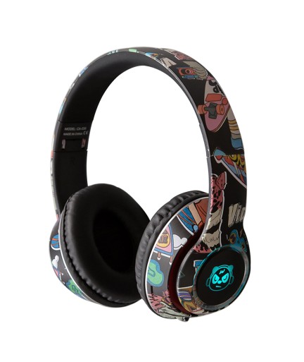 Слушалки с Bluetooth Gjby CA-035, Многоцветен - 20662