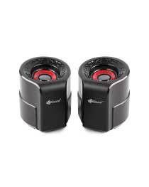 Тонколони Kisonli A-909, 2x3W, USB, Черен - 22160