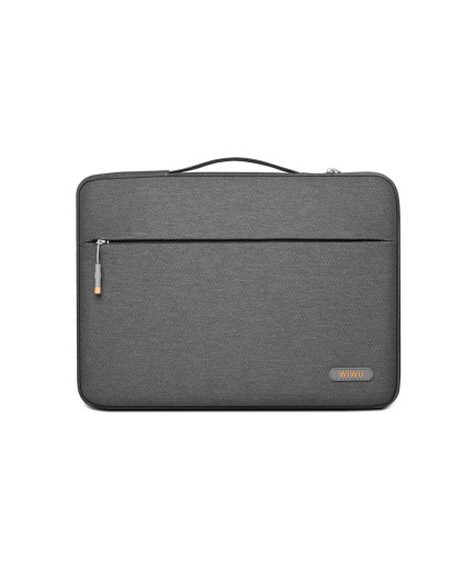 Чанта за лаптоп WiWu, 14", Сив - 45334