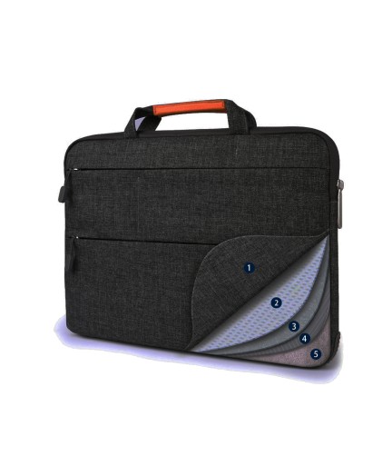 Чанта за лаптоп WiWu, 15.4", Черен - 45338