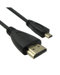 Кабел DeTech HDMI - HDMI Micro, 1,5m, HQ -18079