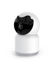 Смарт охранителна камера No brand PST-C10A-1MP, 1.0Mp, Вътрешен монтаж, Wi-Fi, Tuya Smart, Бял - 91025