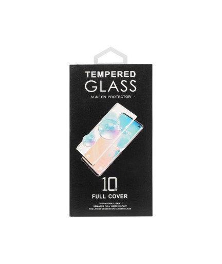 Стъклен протектор DeTech, за iPhone 15 Plus, 3D Full glue, 0.3mm, Черен - 52722