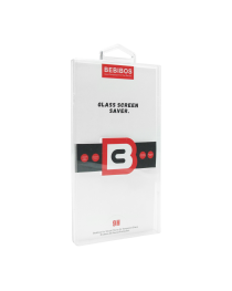 Стъклен протектор за целия дисплей 5D No brand,  0.15mm, за iPhone 6/6S, Бял - 52436