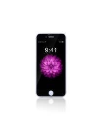 Стъклен протектор за целия дисплей 5D No brand,  0.15mm, за iPhone 6/6S, Черен - 52435