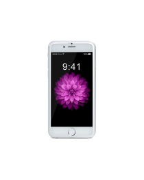 Стъклен протектор за целия дисплей, Remax Honor, за iPhone 6/6S Plus, С Метална лайстна, 0.3 mm, Сребрист - 52312