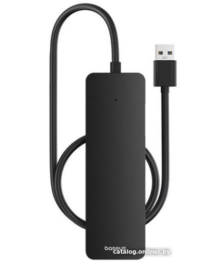 USB хъб Baseus UltraJoy, 4 Порта, USB към 4xUSB 3.0, 0.5m, Черен - 12074