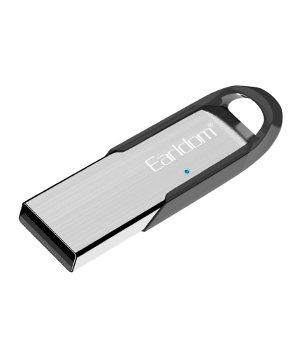 Bluetooth аудио приемник Earldom ET-M73, USB, Сребрист – 17711