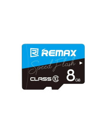 Карта памет Remax Speed Flash, Micro SD, 8GB, Class 10, Син - 62056