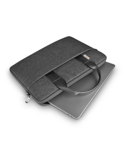 Чанта за лаптоп WiWu, 15.6", Сив - 45340