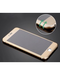 Протектор дисплей No brand за iPhone 6/6S, Силикон, Златен - 52153