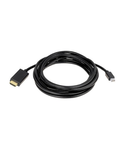 Кабел DeTech Mini DP - HDMI M/M, 14+1 cooper, 1.8м, Черен - 18279