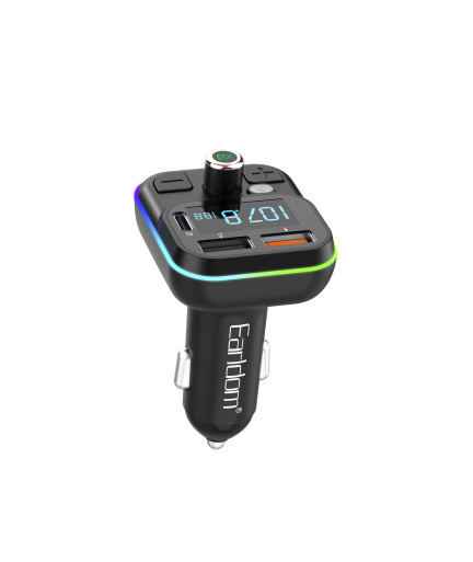 FM Трансмитер Earldom ET-M86, Bluetooth, USB, Type-C, PD, 3.1A, Черен - 17771