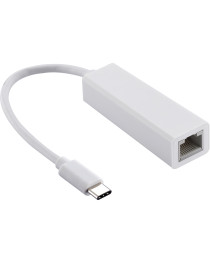 Мрежова карта, No Brand, USB 3.1 Type-C, Бял - 17164