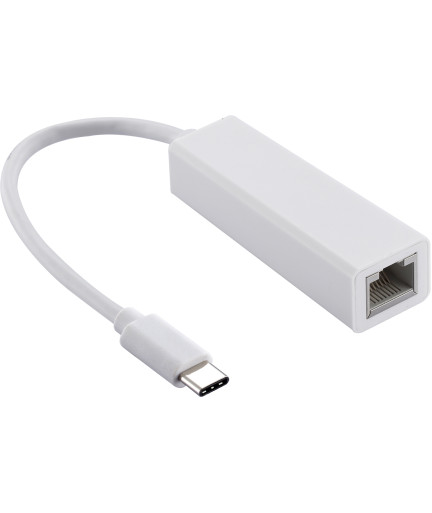 Мрежова карта, No Brand, USB 3.1 Type-C, Бял - 17164
