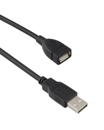 Кабел DeTech USB F - USB M удължител, 3m, HQ - 18009